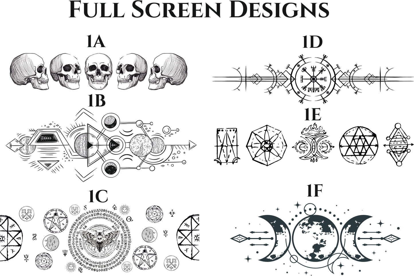 Folding 4-Panel Dungeon Master Screen