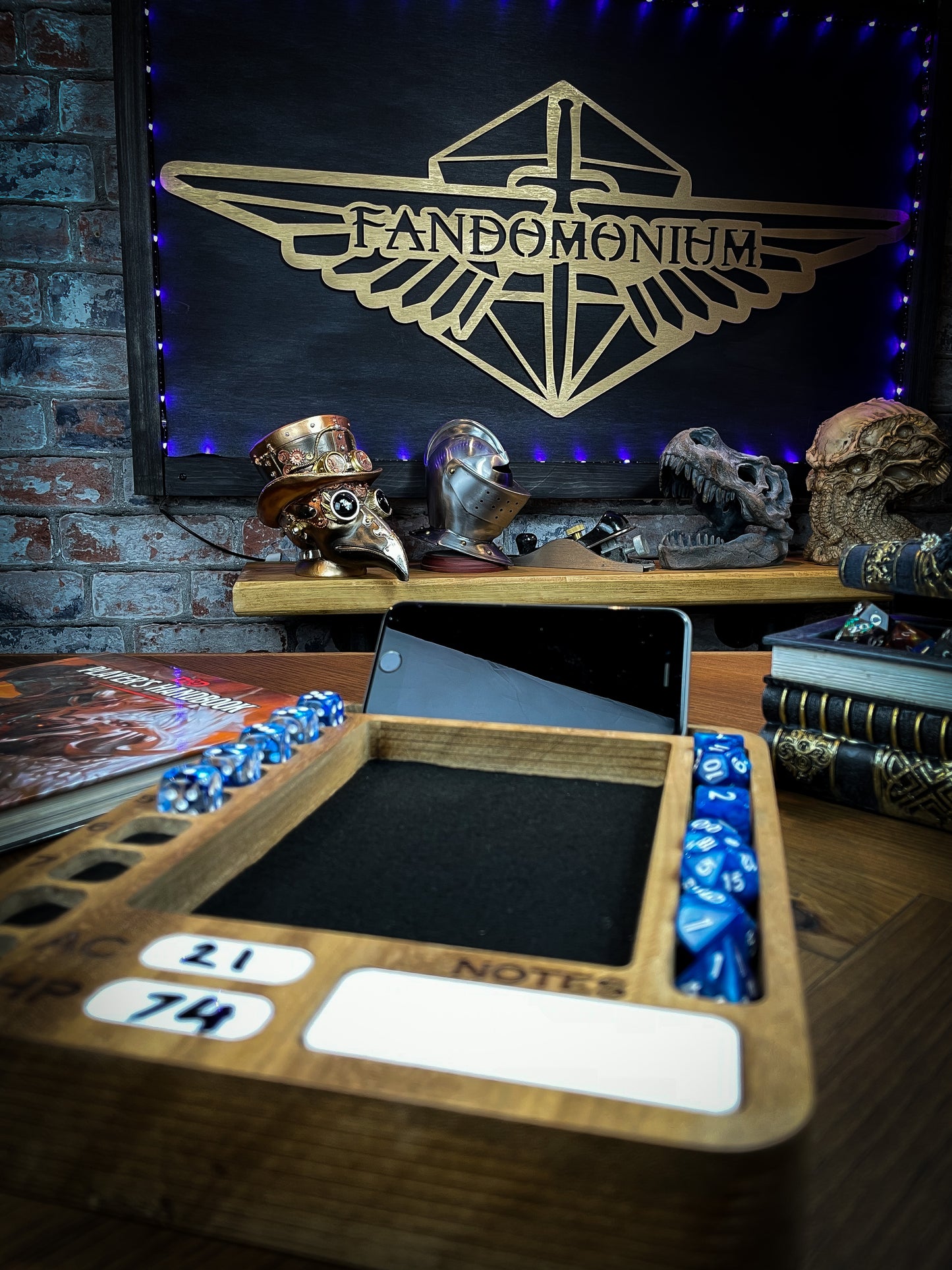 Dice Tray And Player Organiser