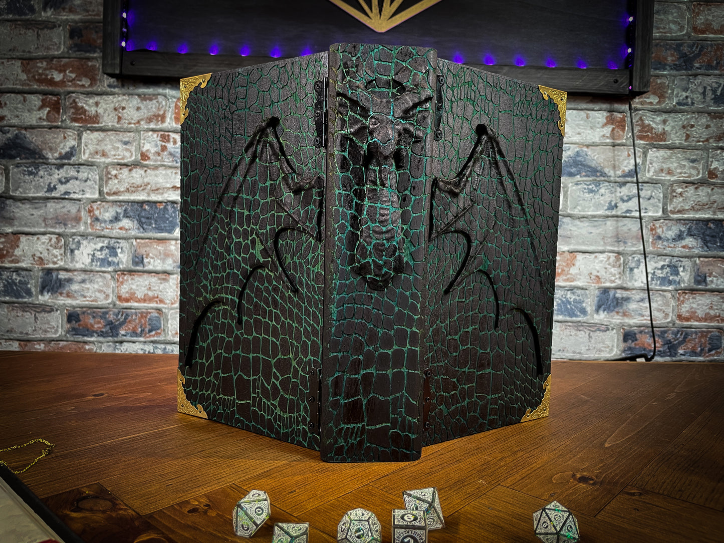 Book Of The Black Dragon Dungeon Master Screen