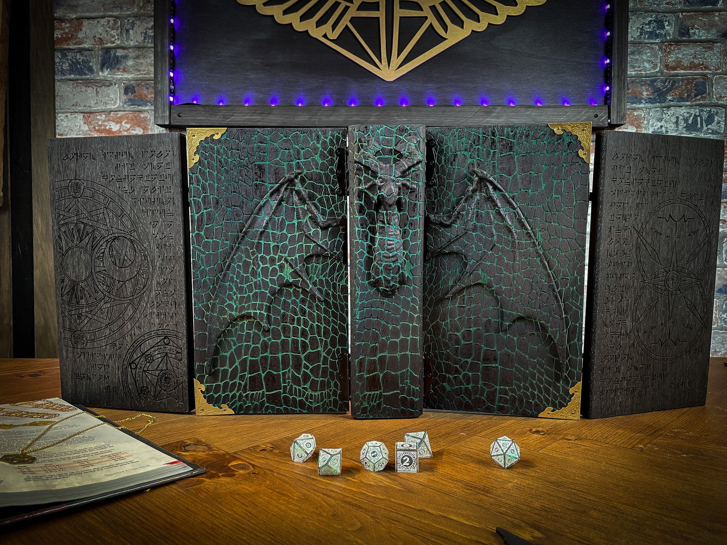 Book Of The Black Dragon Dungeon Master Screen