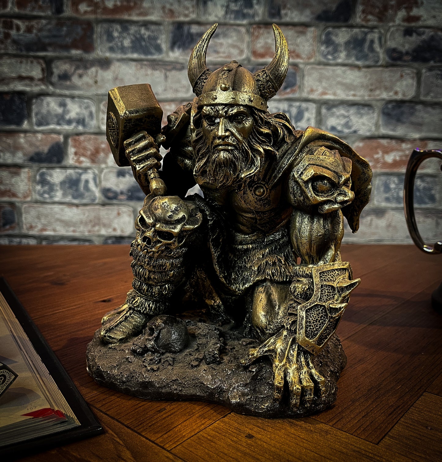 Solid resin hand painted Thor Figurine. Free UK delivery from Fandomonium