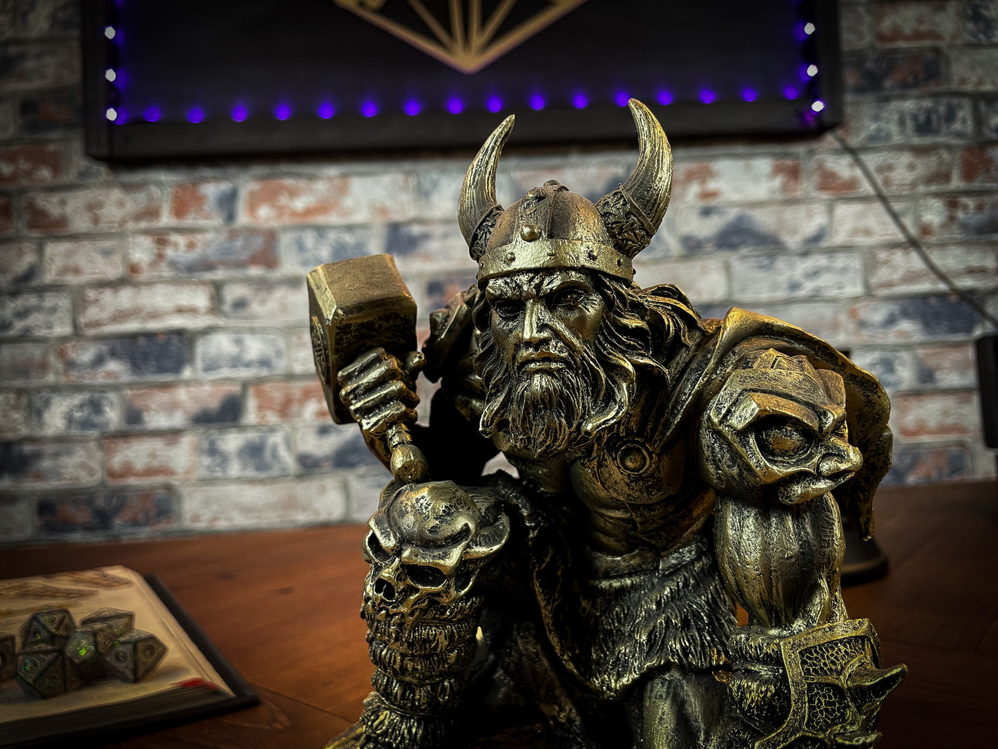 Solid resin hand painted Thor Figurine. Free UK delivery from Fandomonium