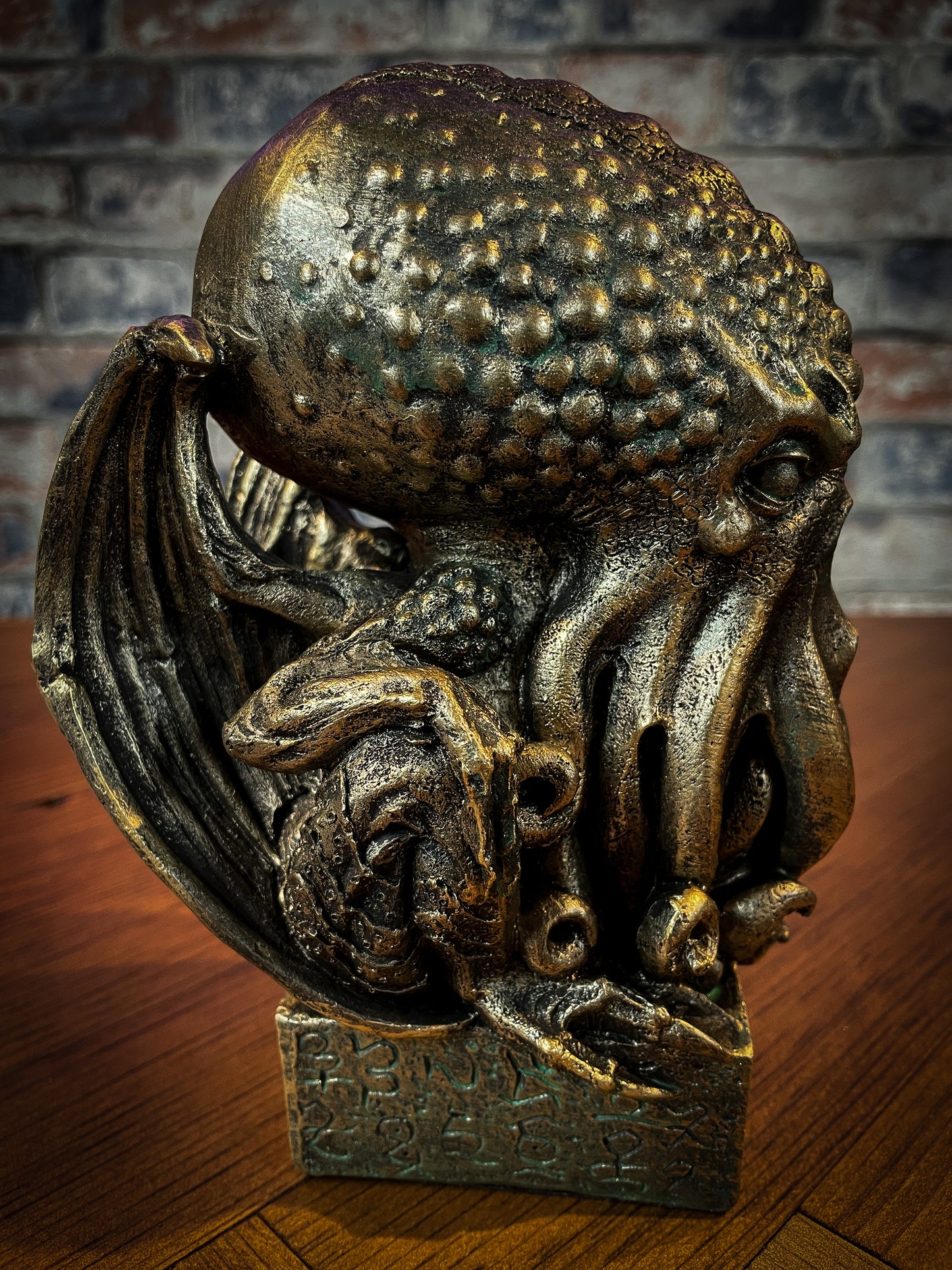 Cthulhu resin figurine. HP Lovecraft statue. Free UK delivery by UK Homeware