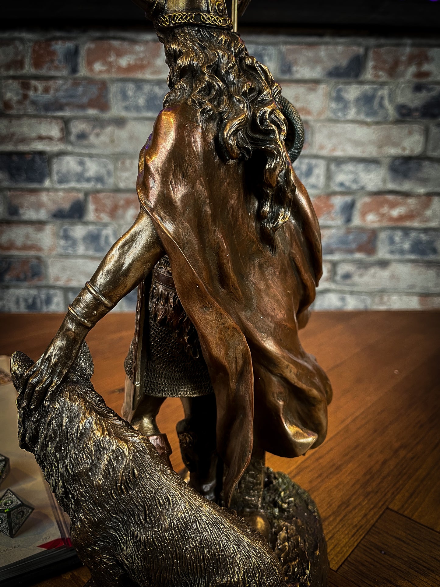 Loki - Norse god of mischief solid resin figurine. Free UK Delivery by Fandomonium
