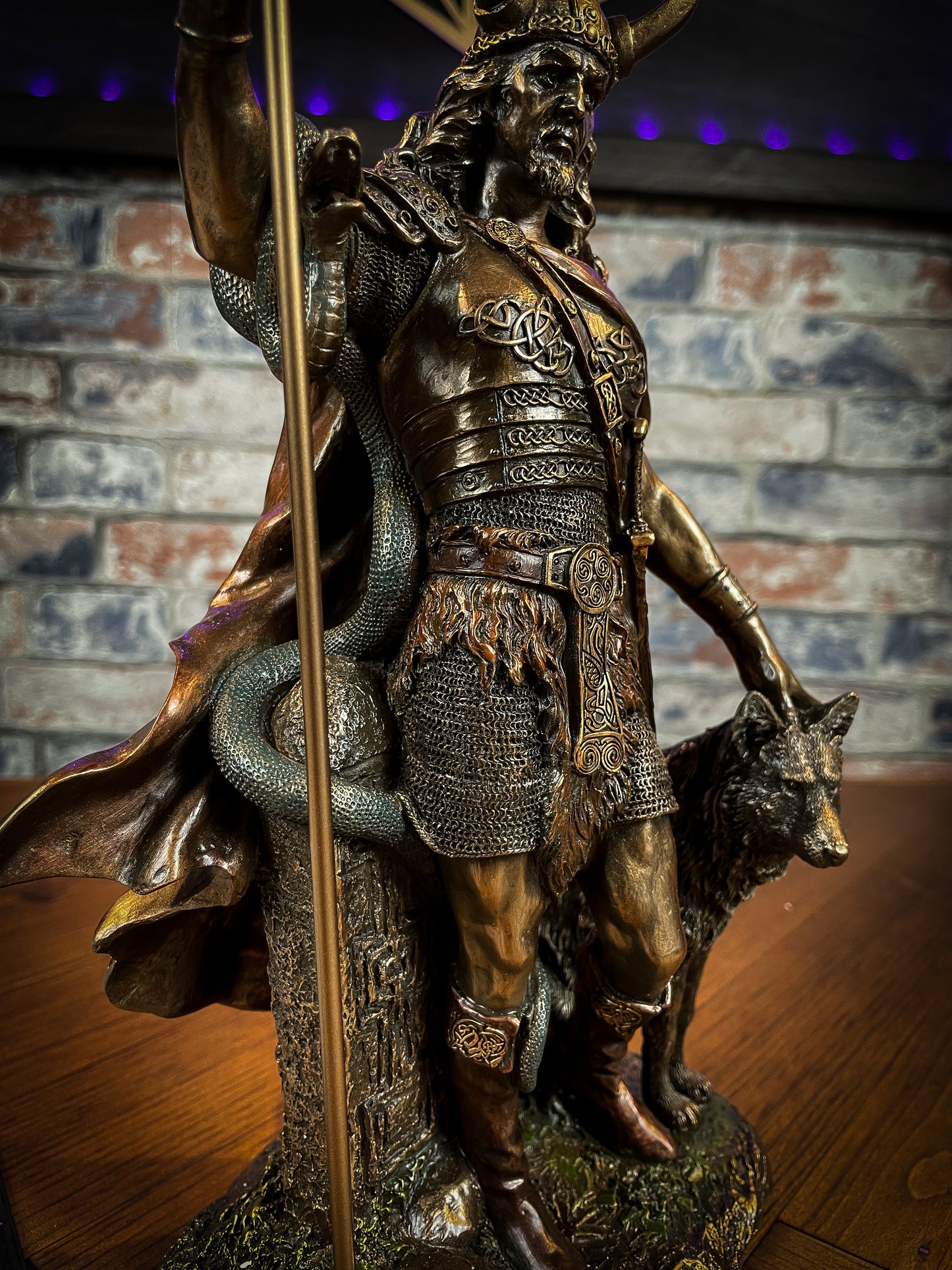 Loki - Norse god of mischief solid resin figurine. Free UK Delivery by Fandomonium