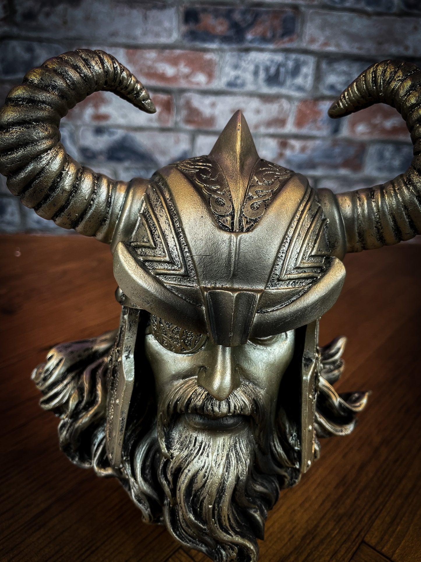 Solid Resin Odin's Bust. Perfect for all fans on Norse Mythology. Free UK Delivery by Fandomonium