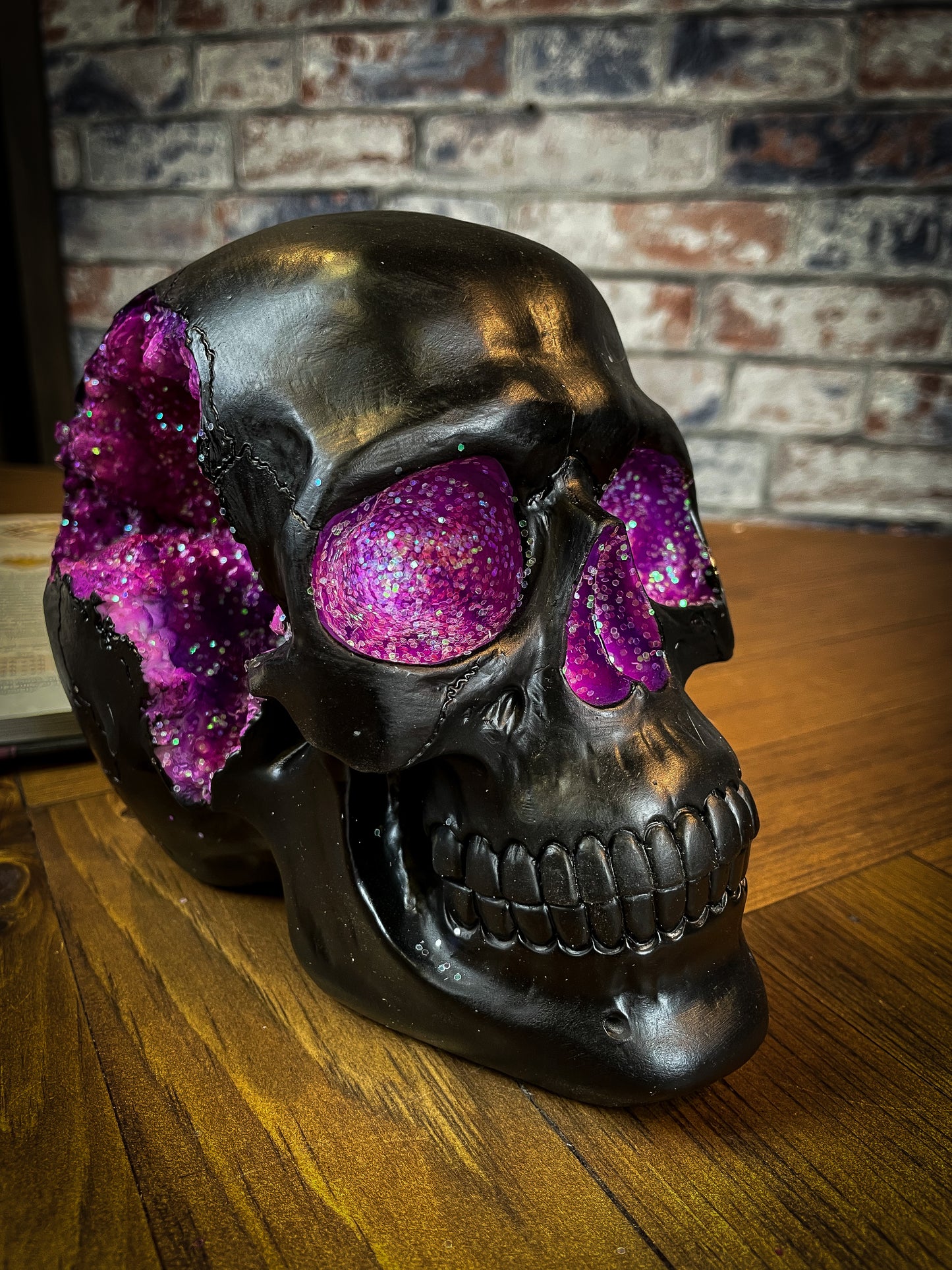 Purple Geode Skull