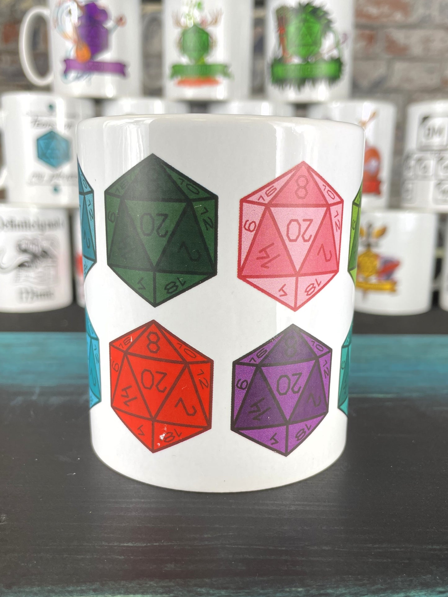 Geometric D20 Ceramic Mug
Art Deco style geometric D20 mug
Free UK delivery by Fandomonium
