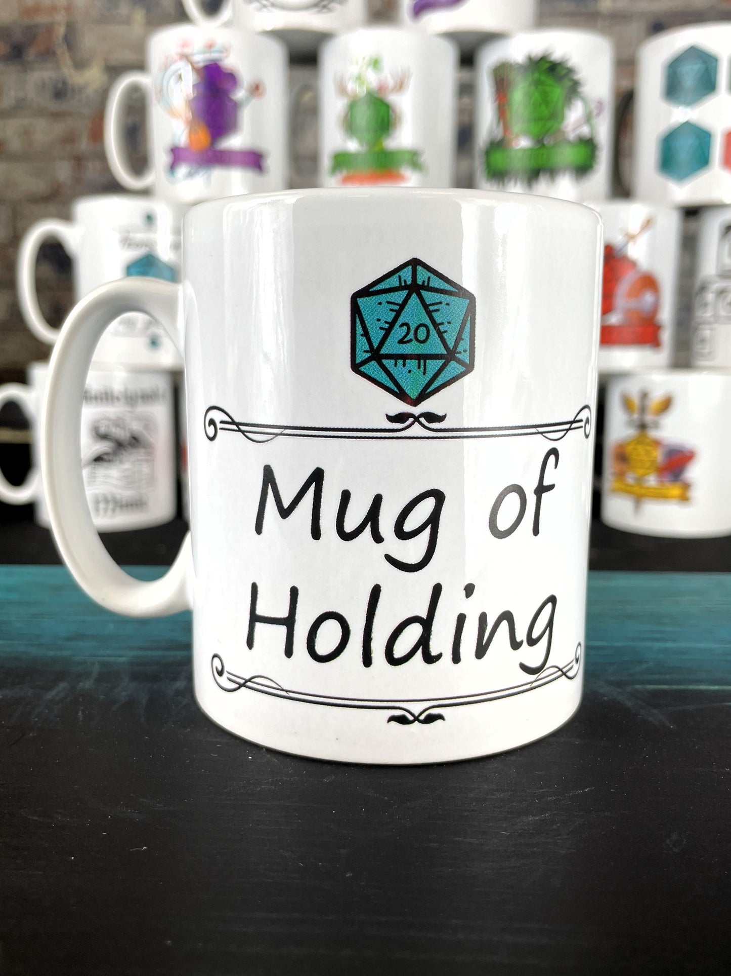 The Mug Of Holding
A mystical mug capable of holding all of your favorite beverages. An ideal gift for any D&D fan.