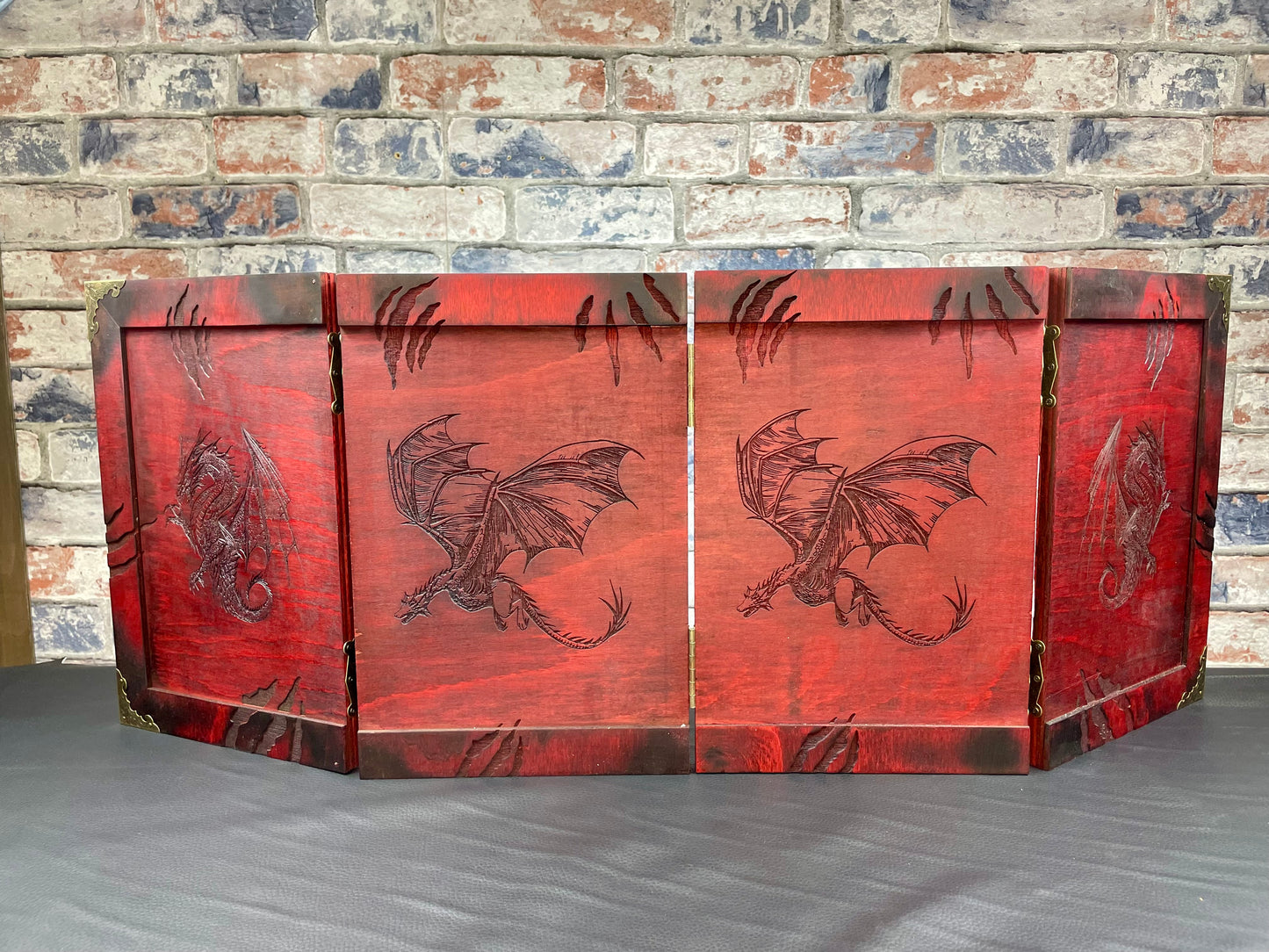 Folding 4-Panel Dungeon Master Screen