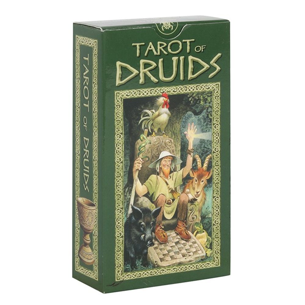 Tarot of Druids Tarot Cards The Tarot of Druids tarot card deck by Antonio Lupatelli includes a 78-card deck and guidebook. Features comical art by Severino Barladi. A perfect gift idea for any users of Tarot. Free UK delivery by Fandomonium