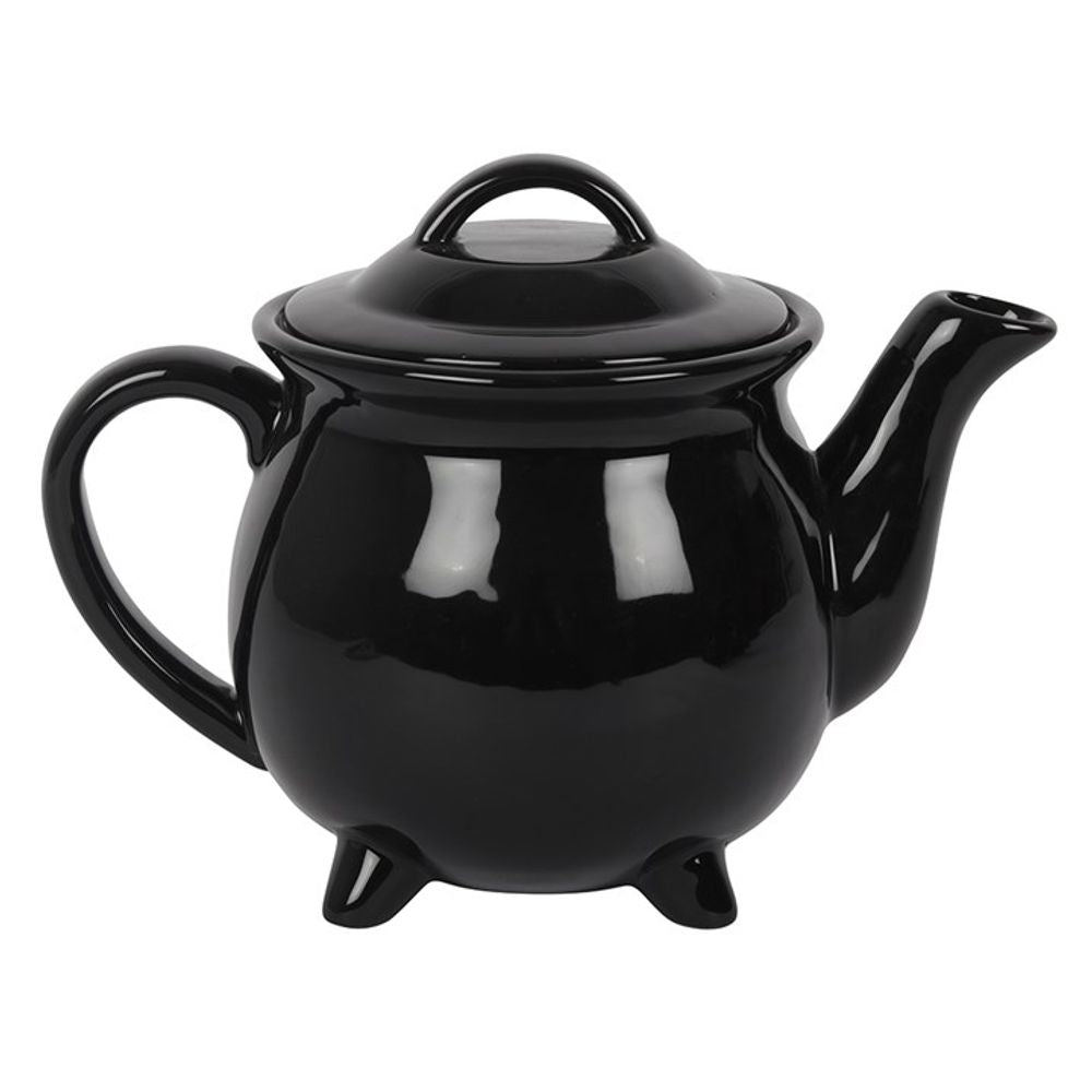 Witches Brew Ceramic Cauldron Tea Set Treat your witches to some afternoon tea with this 'Witches Brew' teapot and 4 cauldron cups. It's sure to cause a commotion at the next coven meeting. An ideal gift for one of your Coven. Free UK delivery by Fandomonium