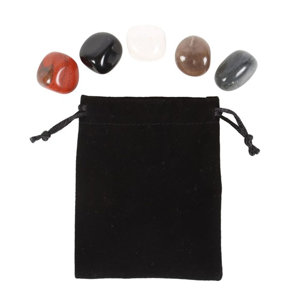 Scorpio Crystal Tumblestone Set This stunning set of five crystal tumblestones are perfect for the strong, enigmatic and brave Scorpio. Free UK delivery from Fandomonium