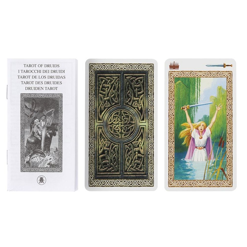 Tarot of Druids Tarot Cards The Tarot of Druids tarot card deck by Antonio Lupatelli includes a 78-card deck and guidebook. Features comical art by Severino Barladi. A perfect gift idea for any users of Tarot. Free UK delivery by Fandomonium