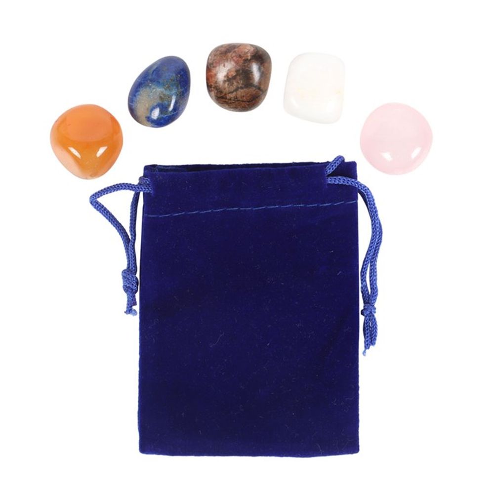 Taurus Crystal Tumblestone Set This stunning set of five crystal tumblestones are perfect for the patient, loyal and determined Taurus. Designed to enhance and balance the unique traits of Taurus individuals, by combining the harmonising power of crystals with the innate qualities of this Earth sign. Free UK delivery by Fandomonium