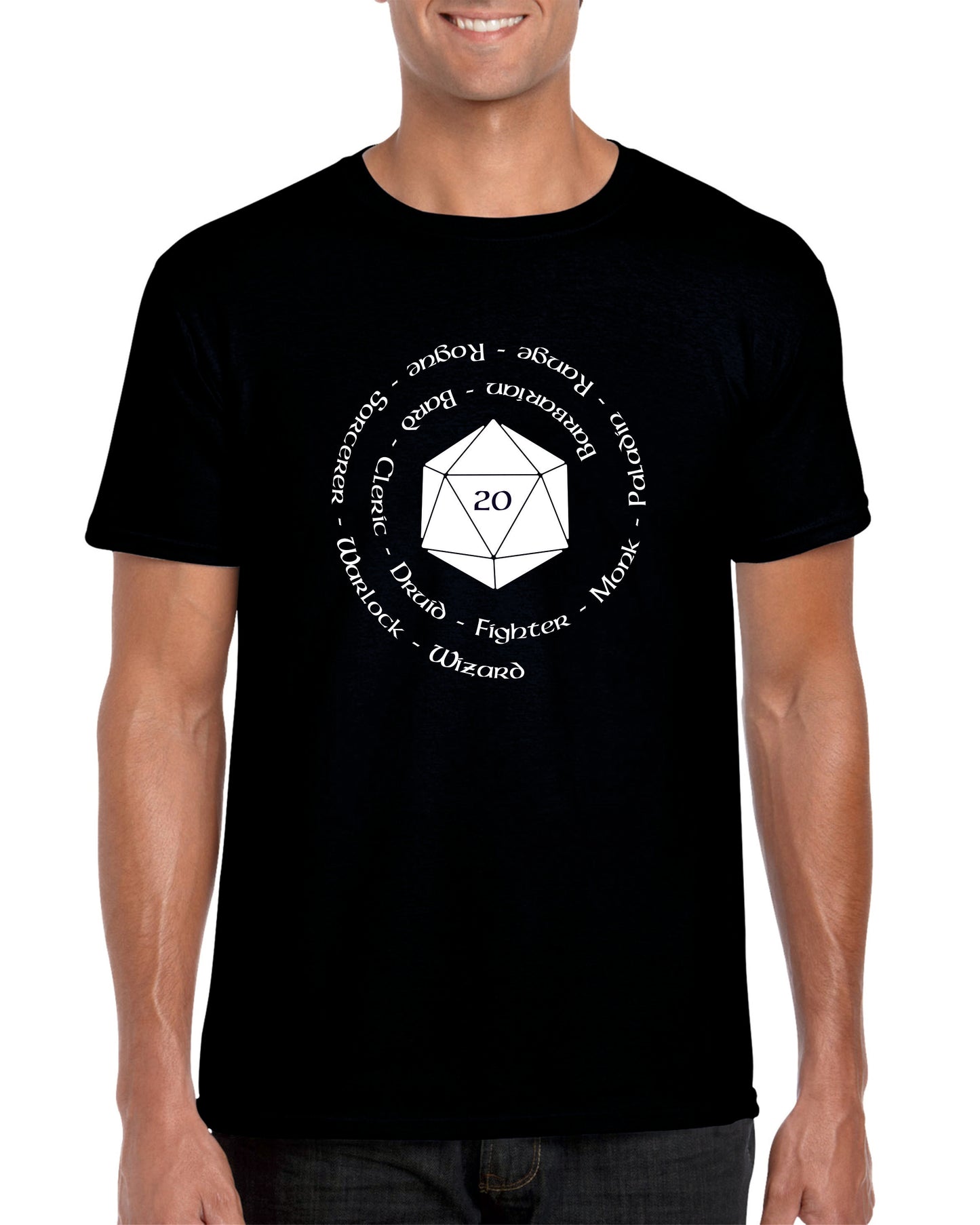 D&D 'D20 Swirl' T-Shirt