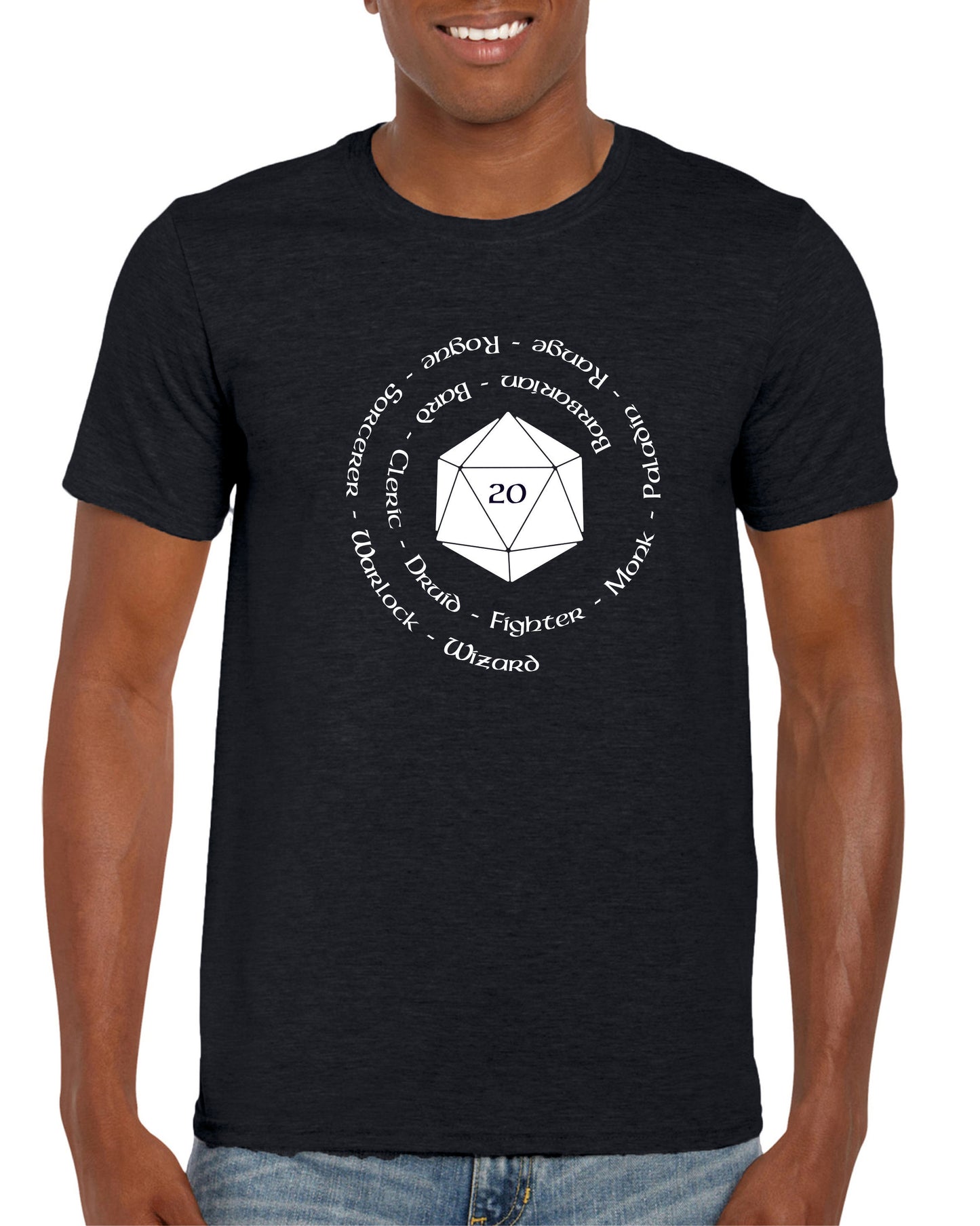 D&D 'D20 Swirl' T-Shirt