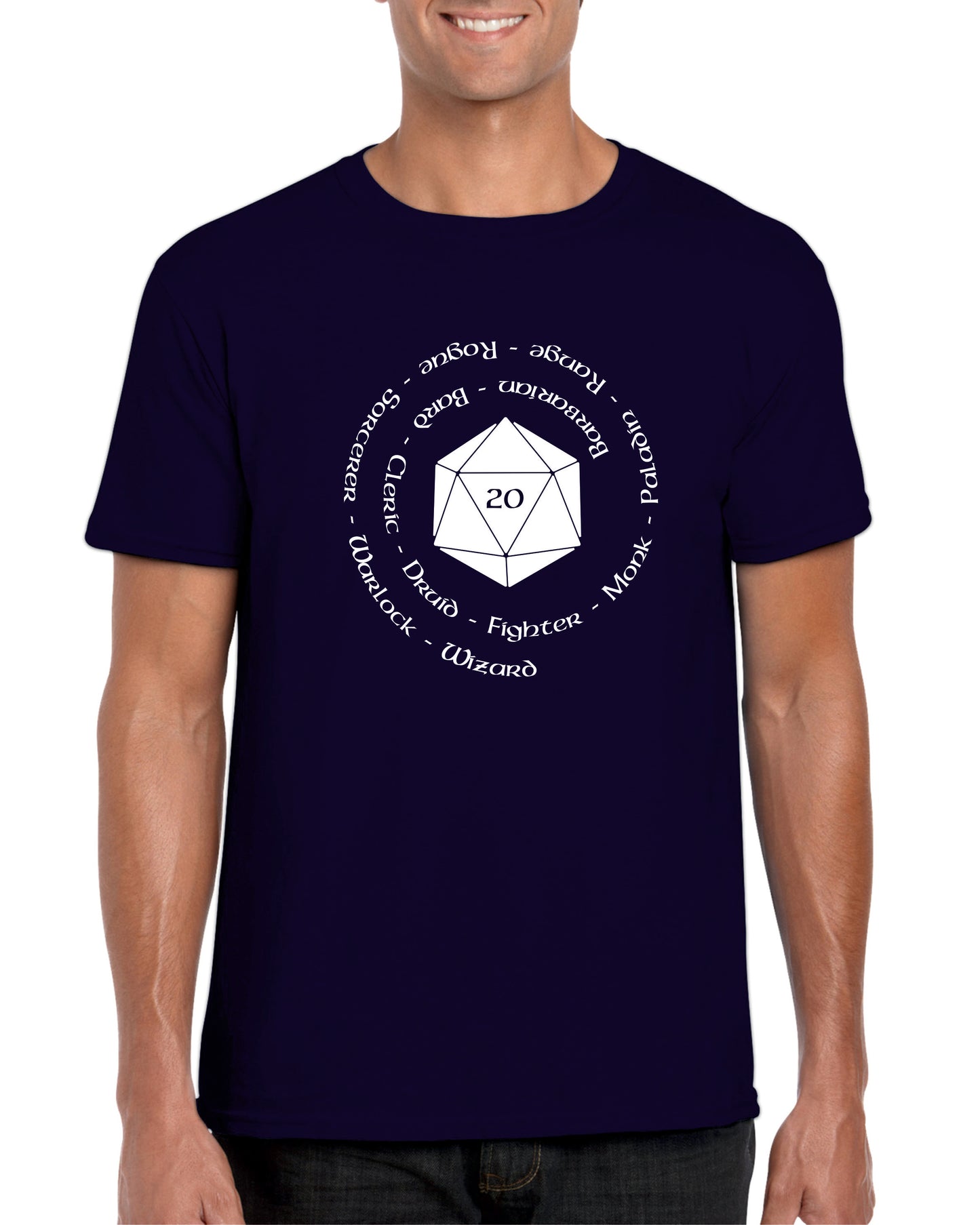 D&D 'D20 Swirl' T-Shirt