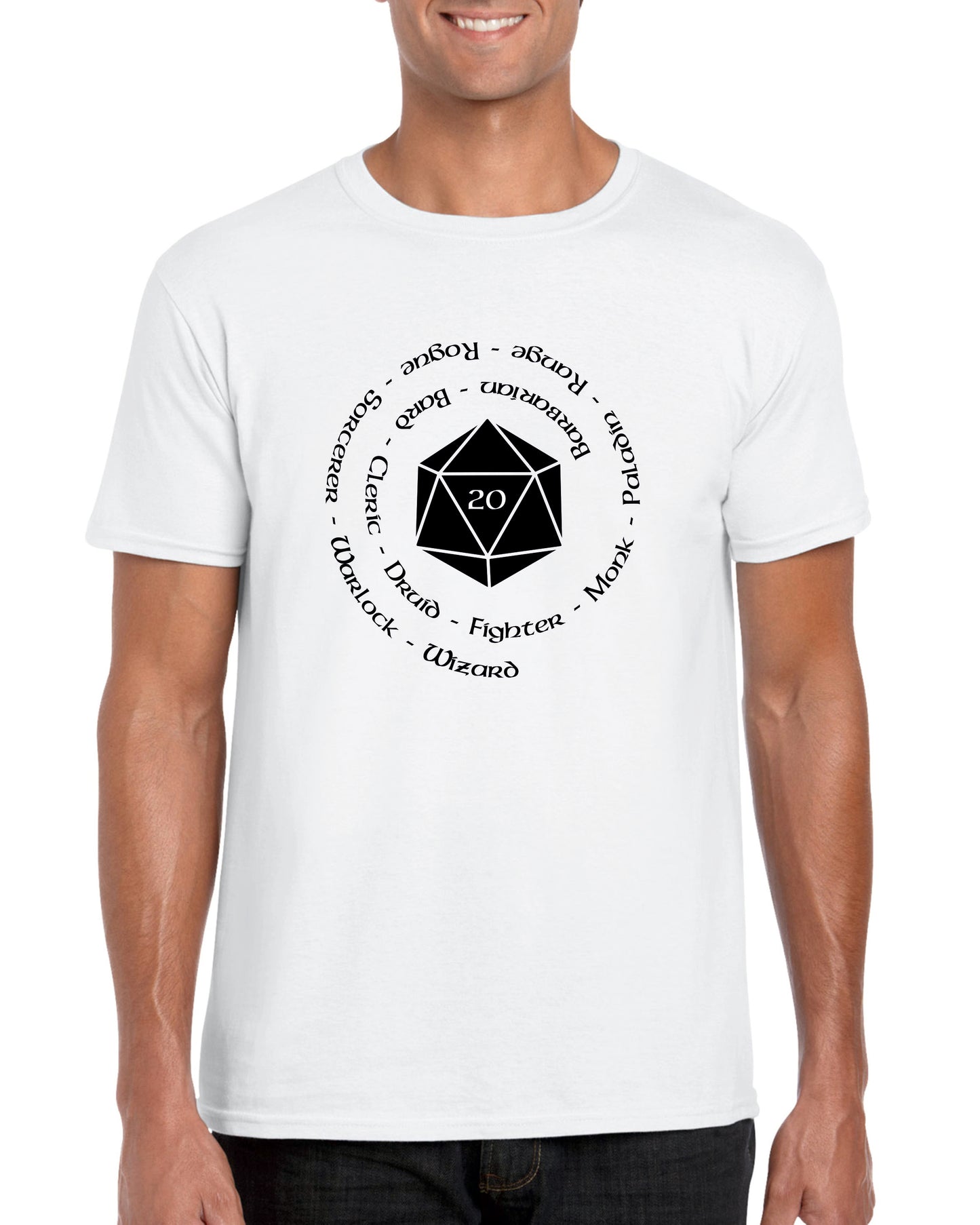 D&D 'D20 Swirl' T-Shirt