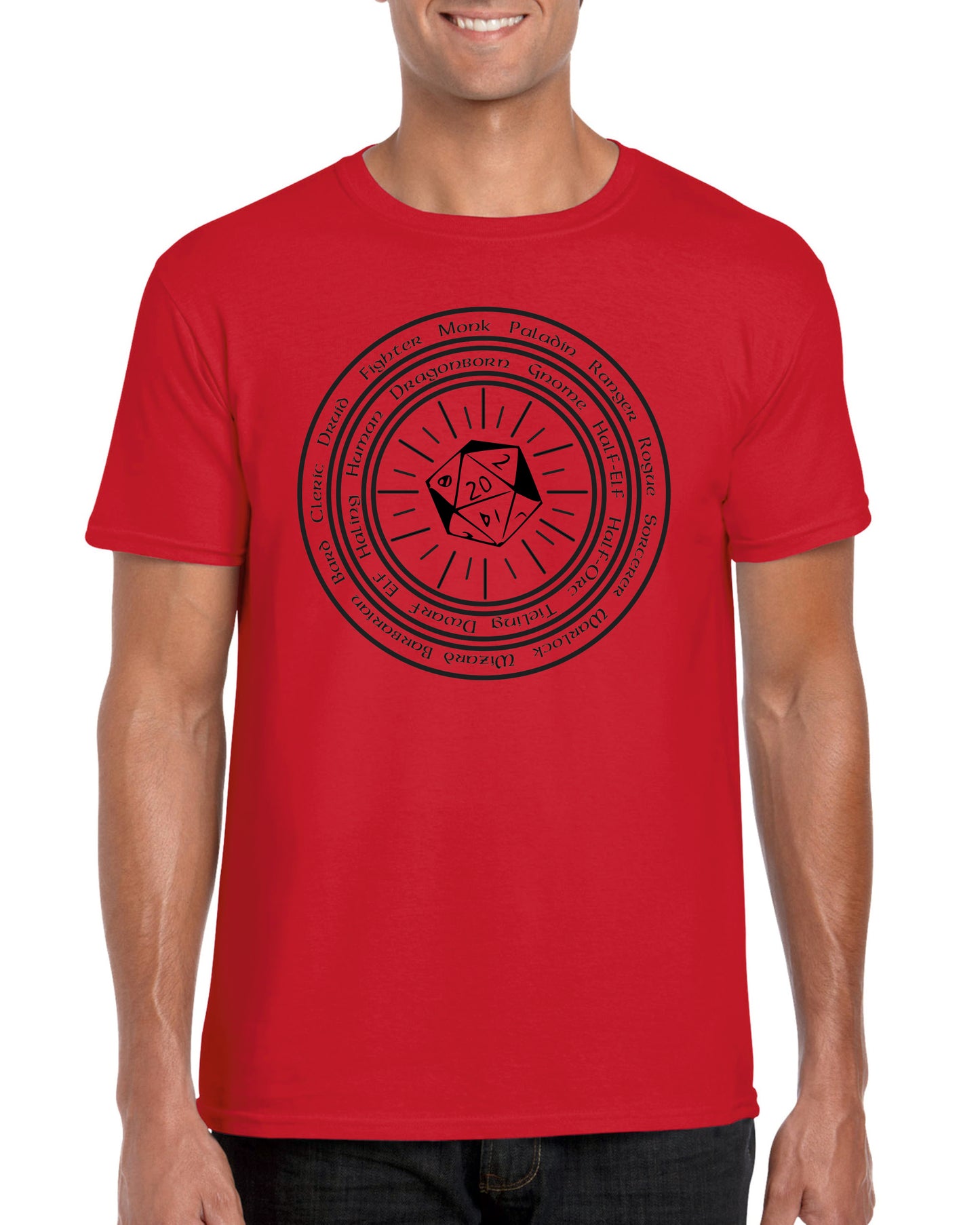 D&D 'Character Wheel' T-shirt