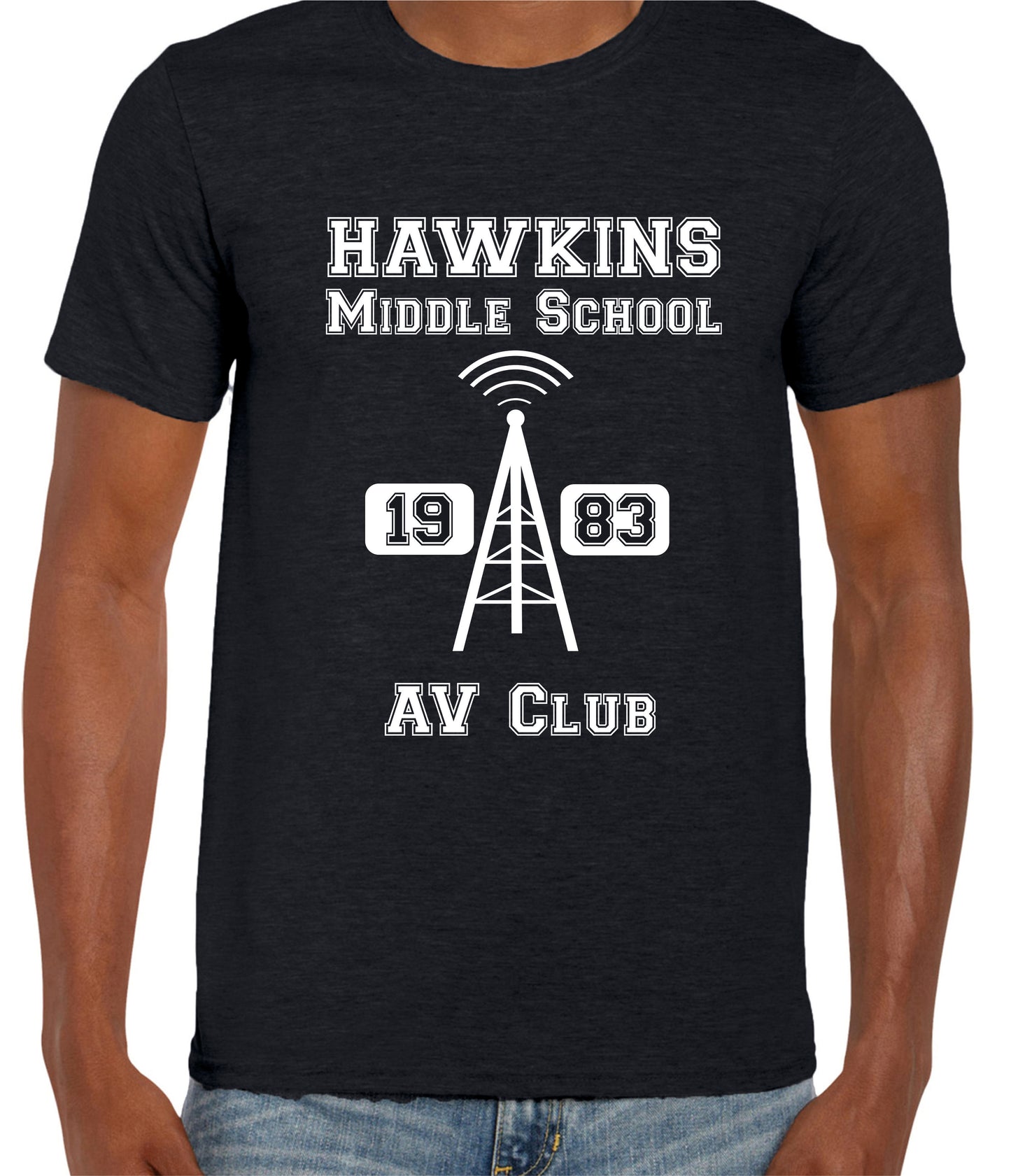Hawkins AV Club T-shirt - Stranger Things - Fandomonium