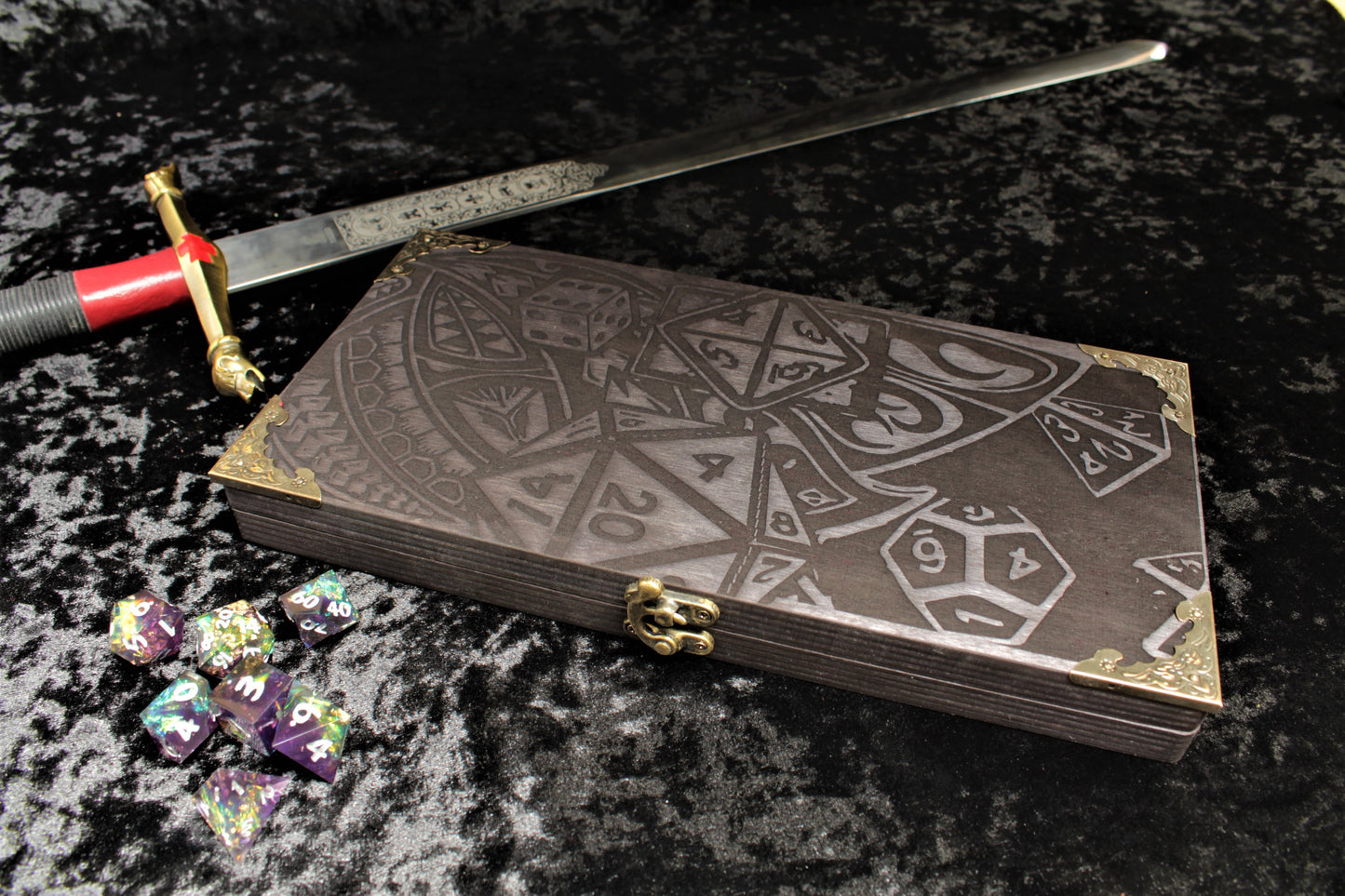 How They Fall Luxury Dice Box