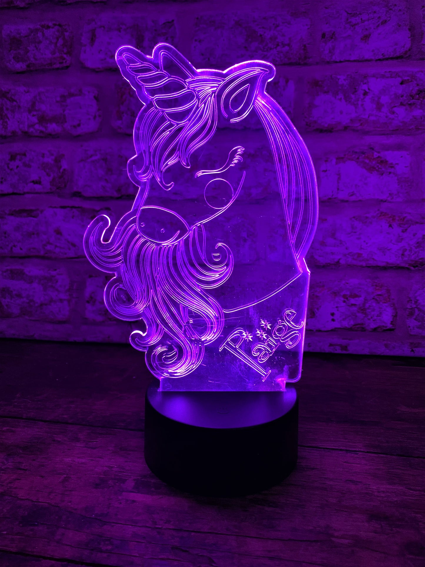 Unicorn Personalised Nightlight