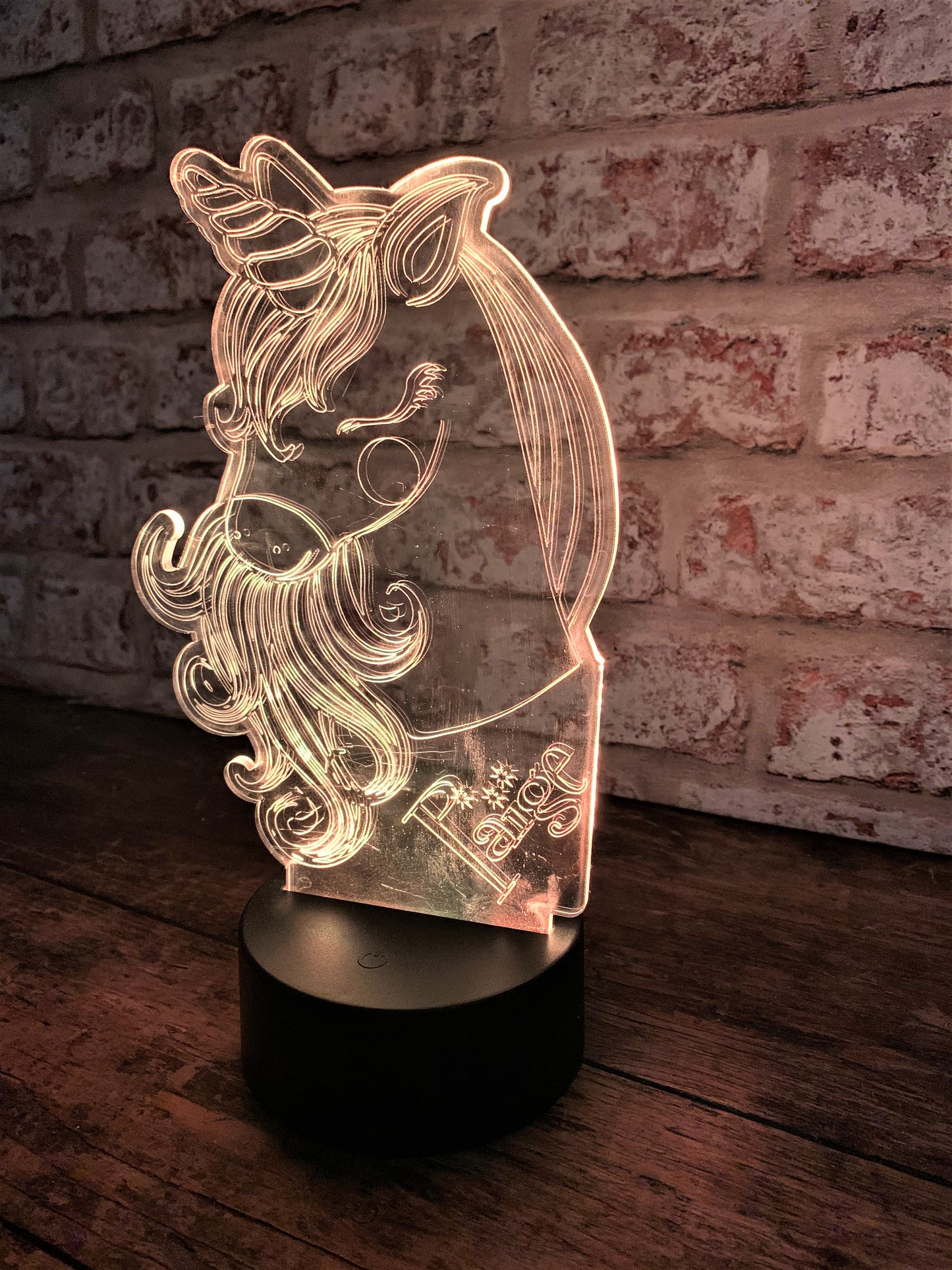 Unicorn Personalised Nightlight