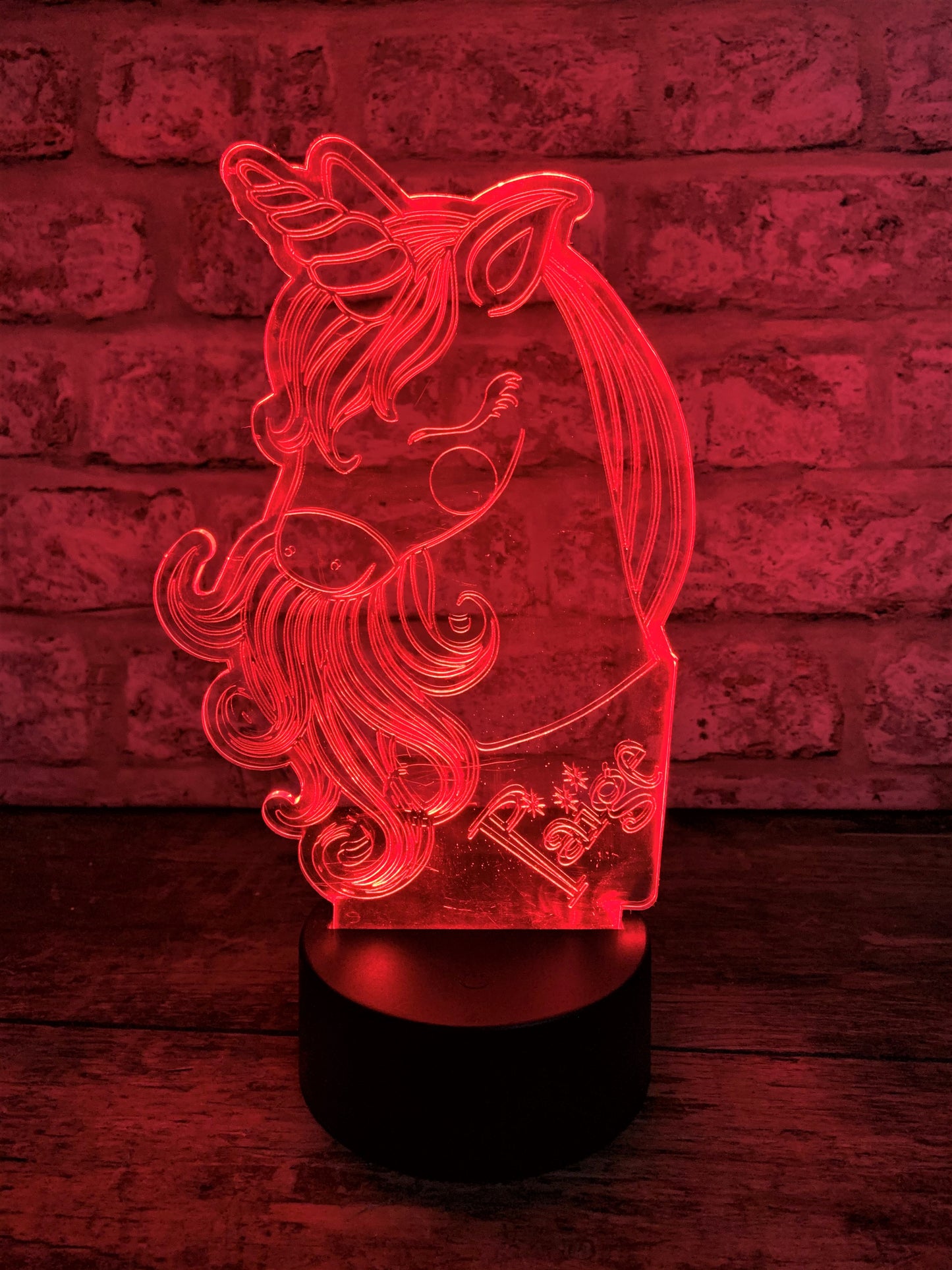 Unicorn Personalised Nightlight