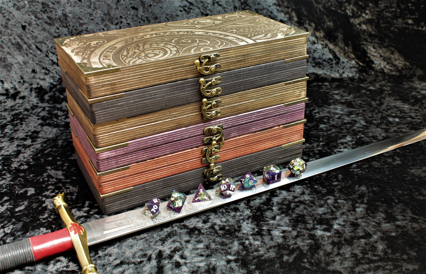 Sacred Texts Luxury Dice Box