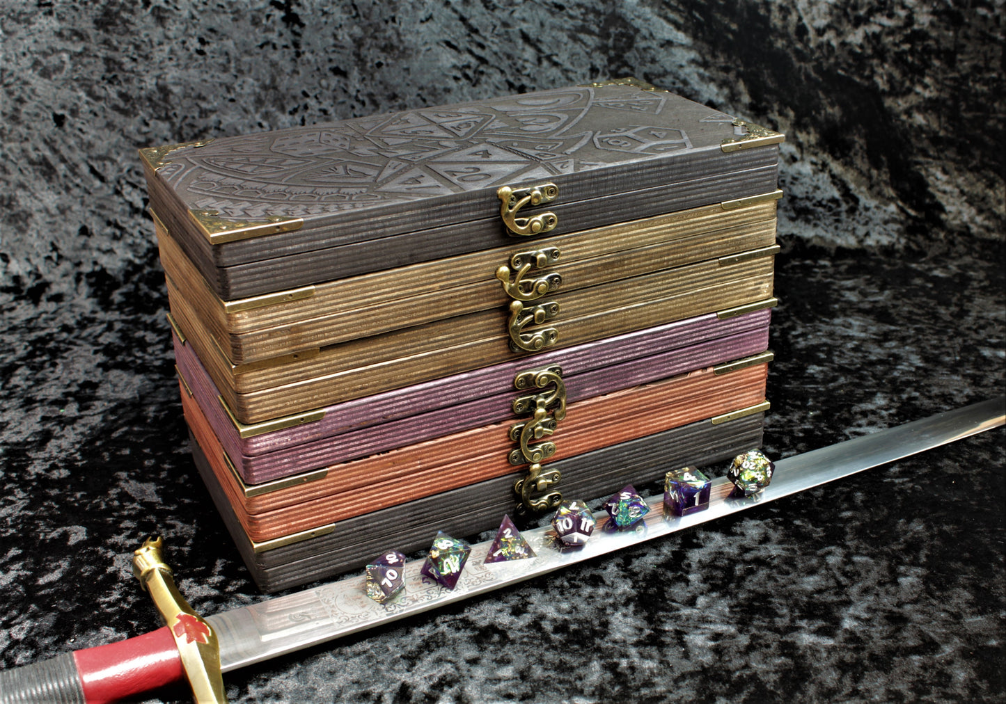 How They Fall Luxury Dice Box