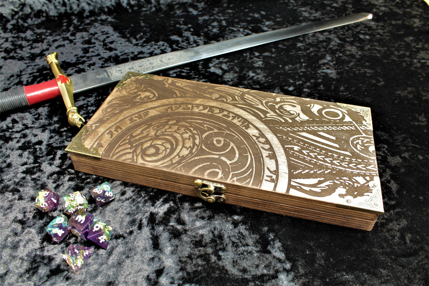 Sacred Texts Luxury Dice Box