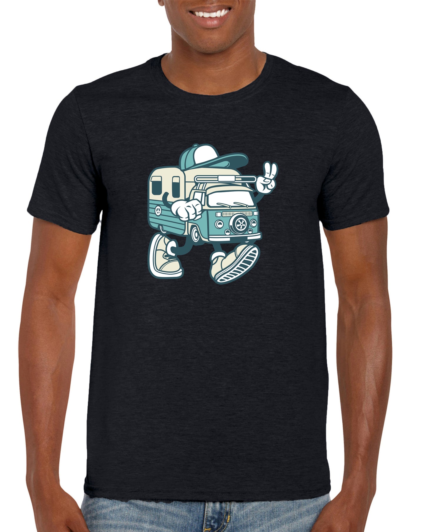 Campervan Cartoon t-shirt