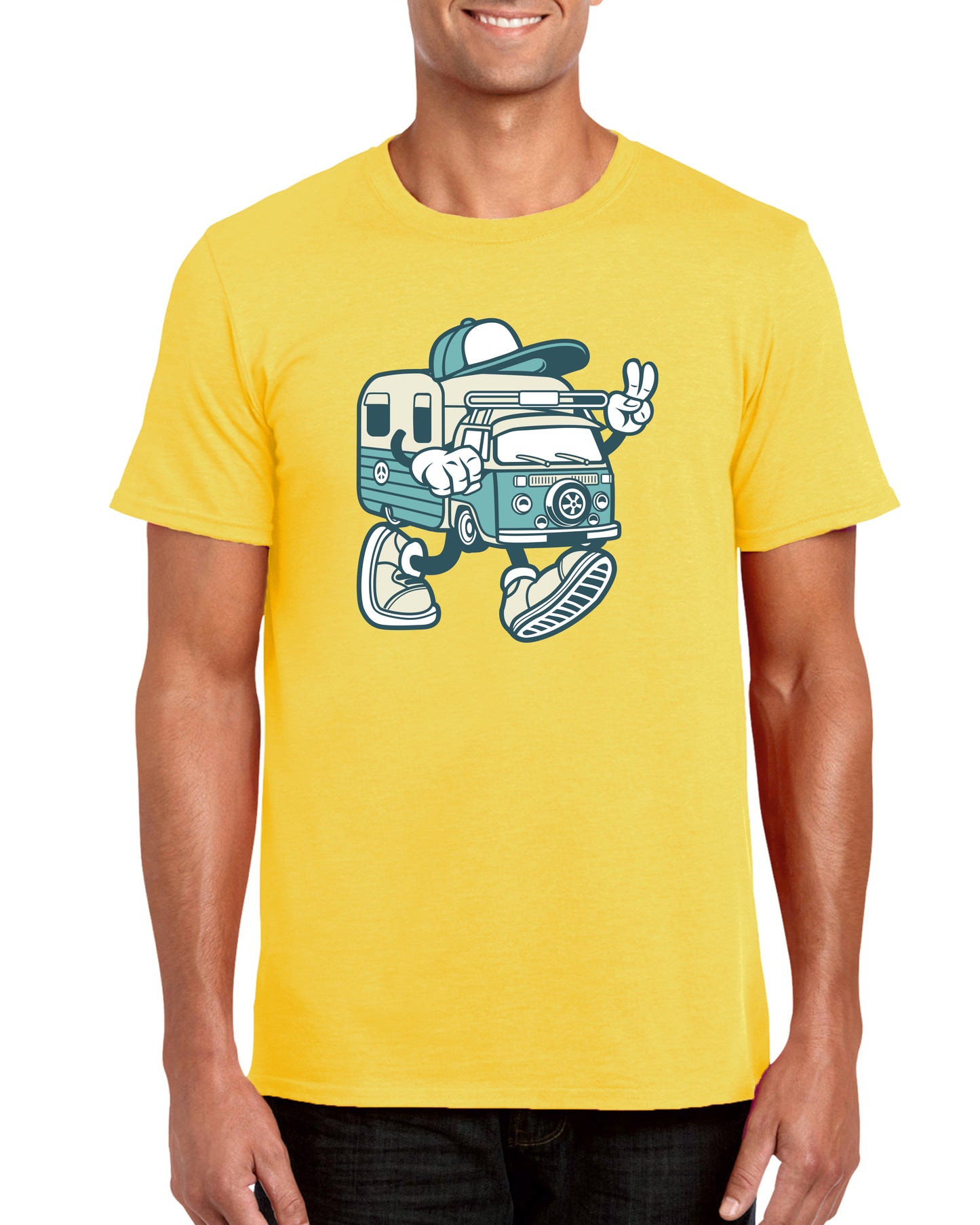 Campervan Cartoon t-shirt