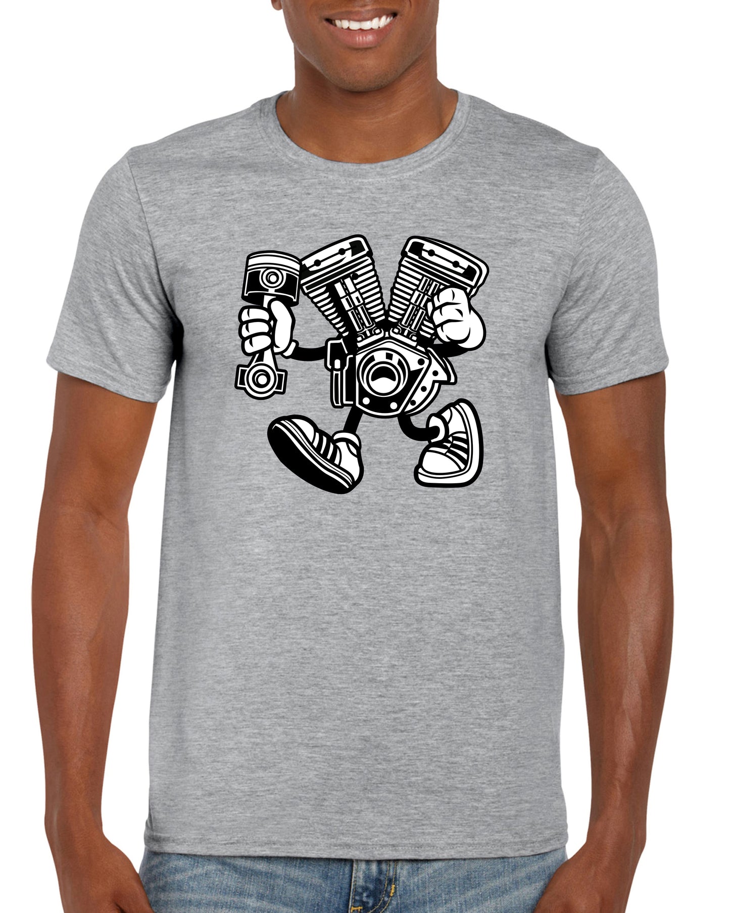 Engine Cartoon t-shirt