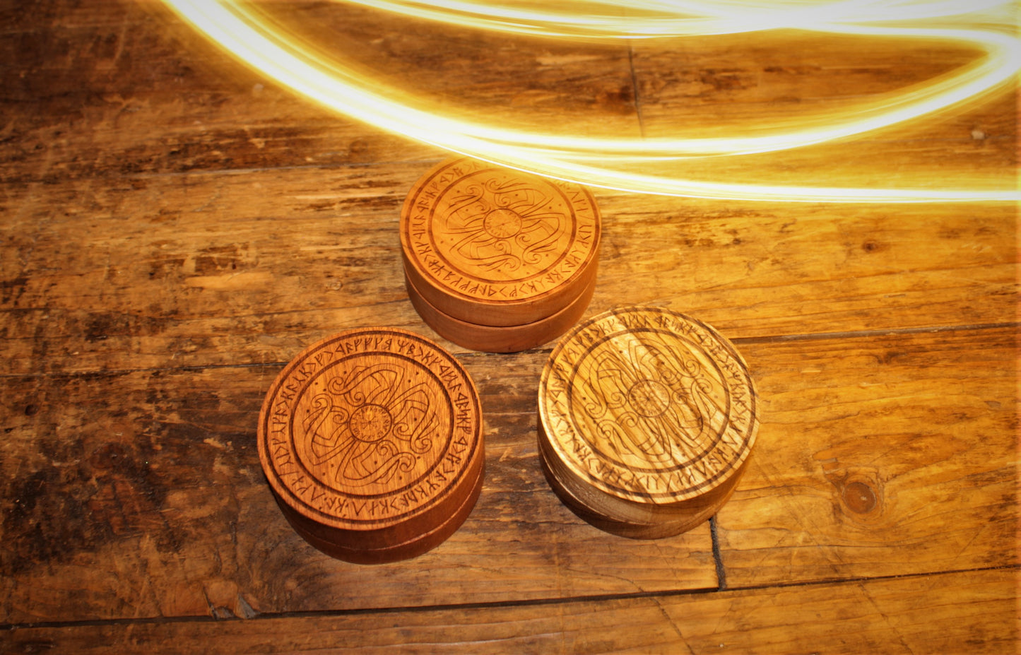Viking Shield Design Dice Box