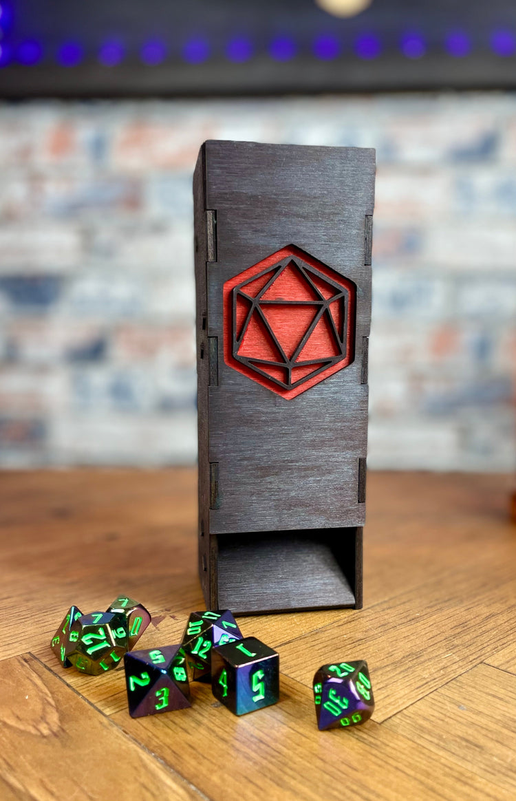 Wooden Dice Towers for D&D & Tabletop Games