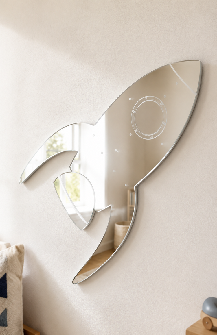 Rocket Acrylic Mirror