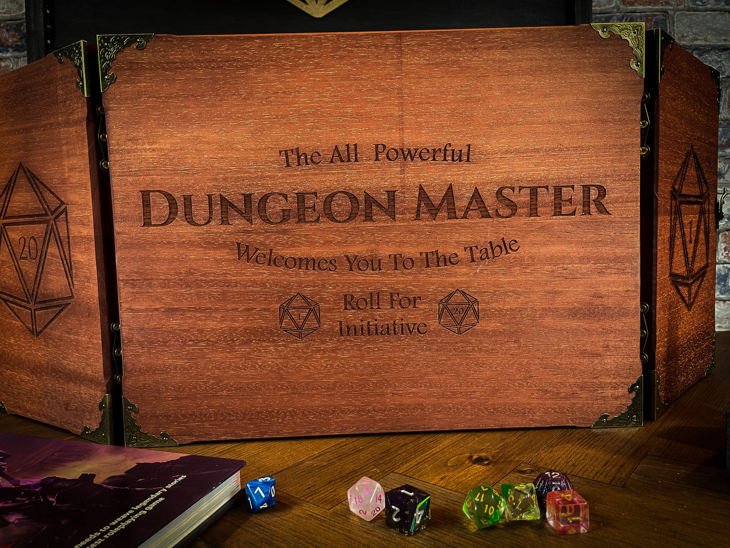 Wooden "All Powerful Dungeon Master" Screen