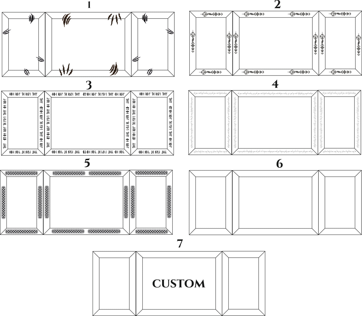 Esoteric Alchemy Personalized Wooden Dungeon Master Screen