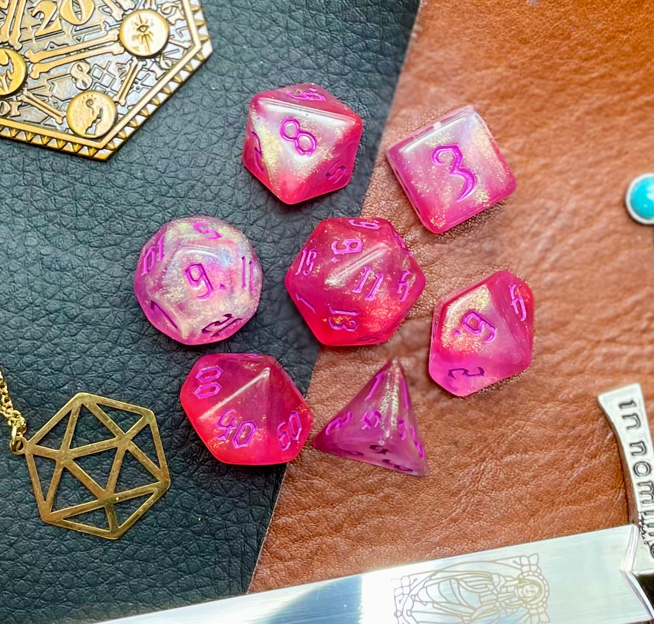 Blood Witch Polyhedral Dice Set