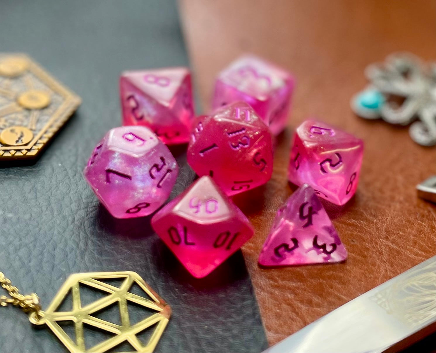 Blood Witch Polyhedral Dice Set