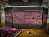 Wooden Viking Style Dungeon Master Screen