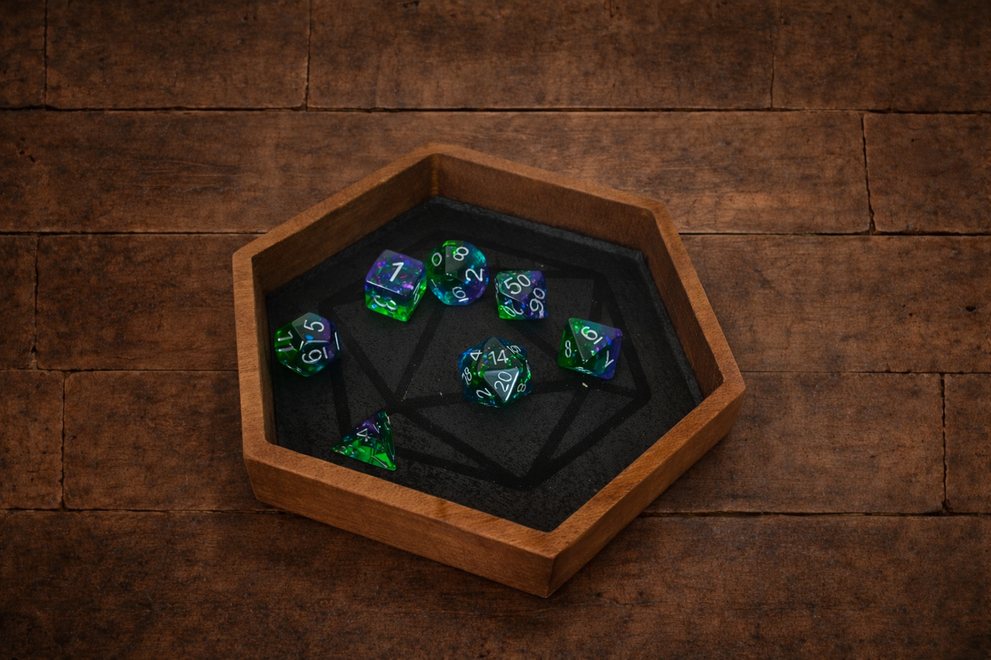 Luxury Walnut Roll Tray