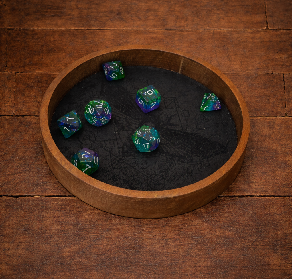 Luxury Walnut Roll Tray