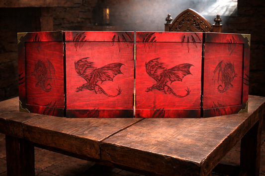 Folding 4-Panel Dungeon Master Screen