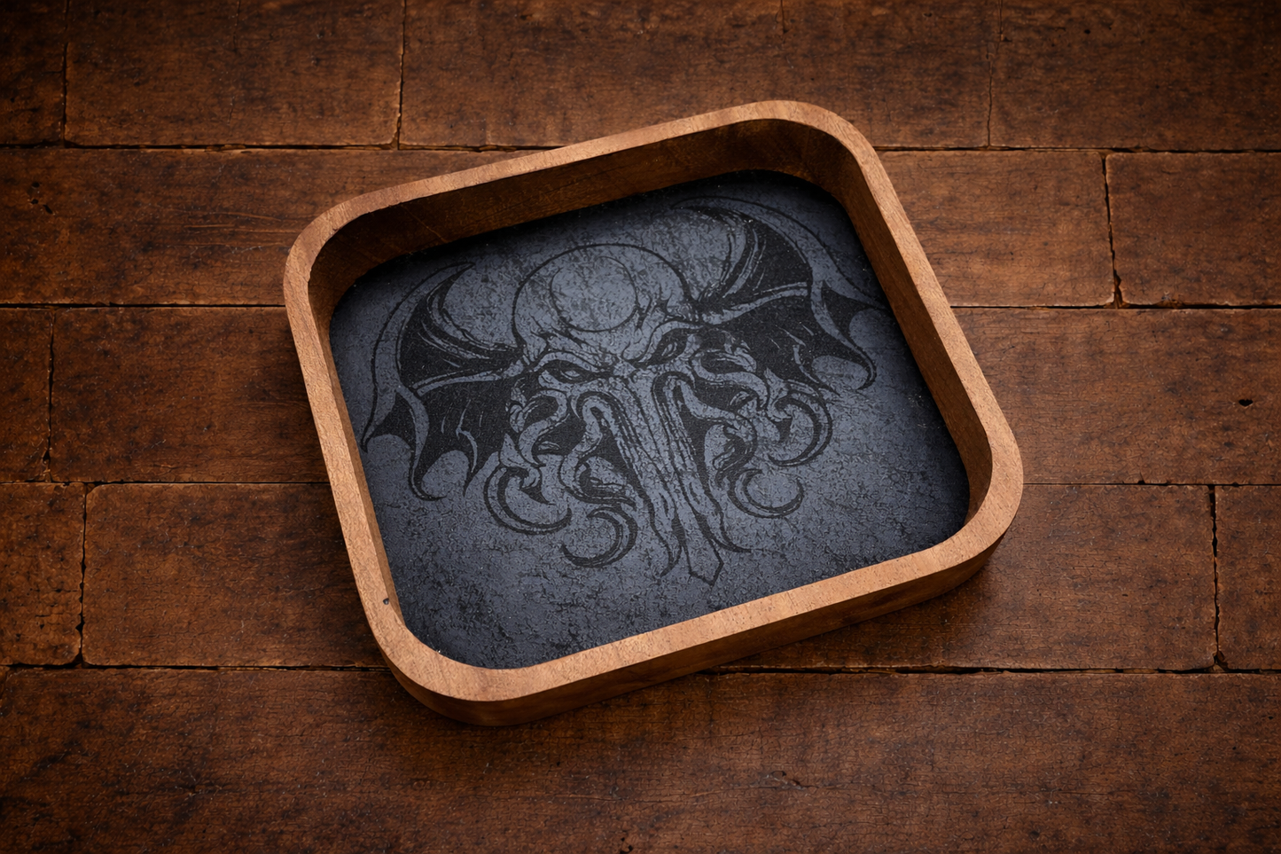 Luxury Walnut Roll Tray