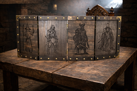 Folding 4-Panel "Choose your party" Personalised Dungeon Master Screen