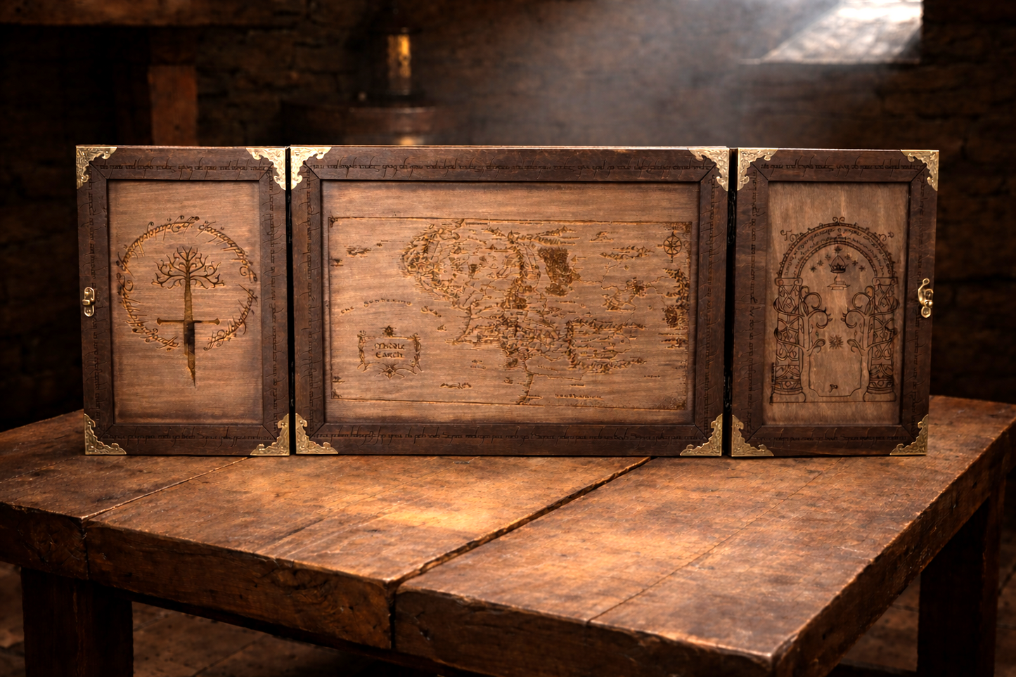 LOTR 3 Panel Dungeon Master Screen