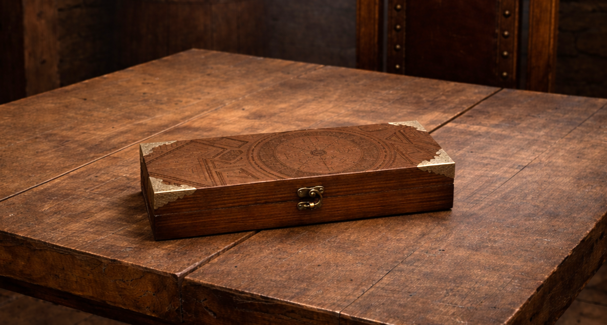 The Viking Vault Luxury Dice Box